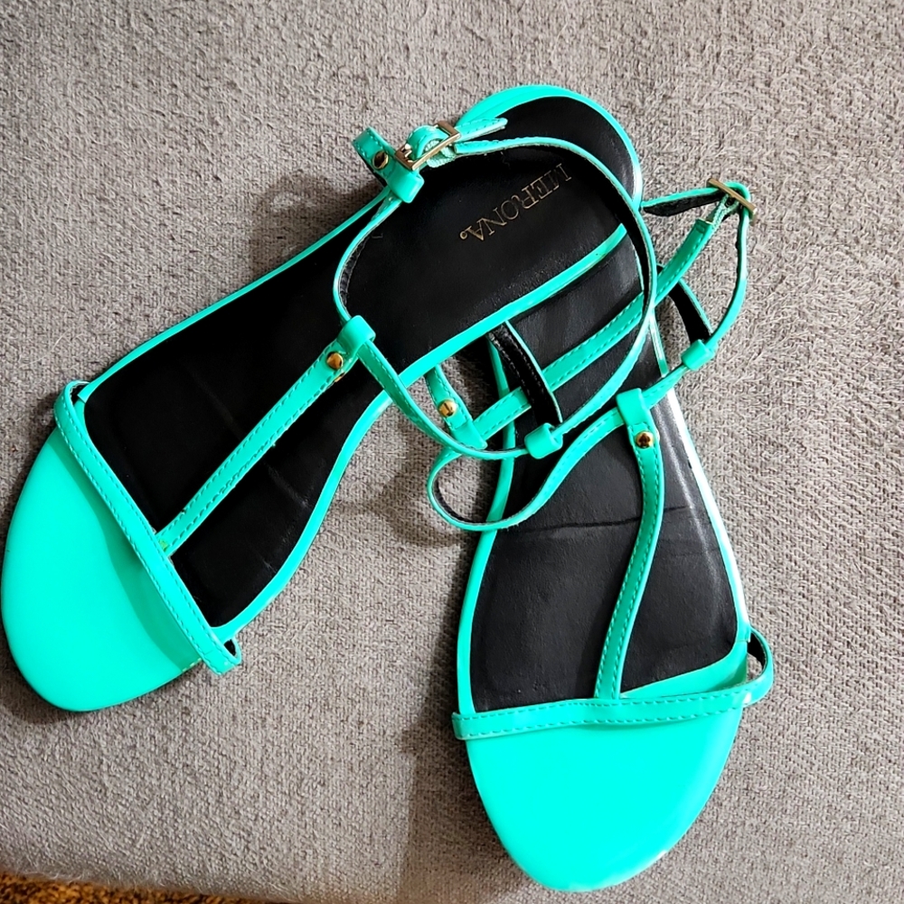 Merona Teal Sandals